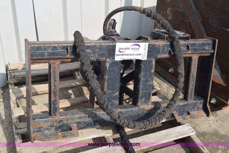 image for item L2572 Assorted skid steer attachments