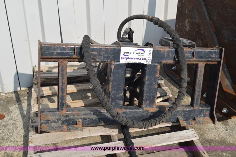 image for item L2572 Assorted skid steer attachments