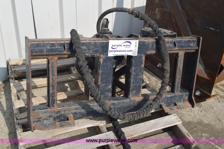 image for item L2572 Assorted skid steer attachments
