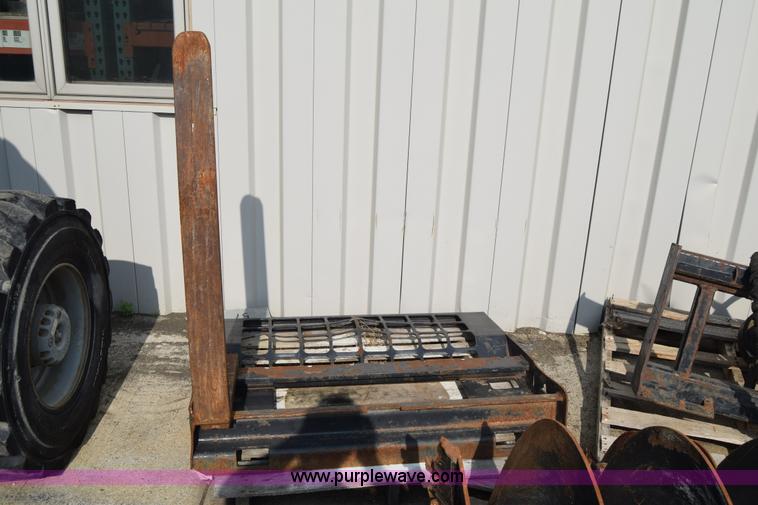 image for item L2572 Assorted skid steer attachments