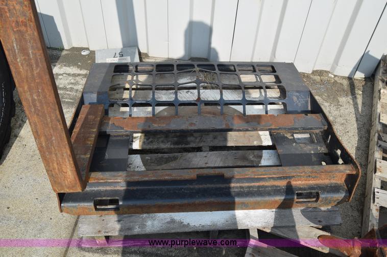 image for item L2572 Assorted skid steer attachments