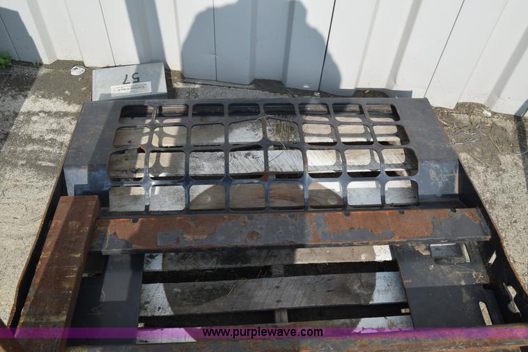 image for item L2572 Assorted skid steer attachments