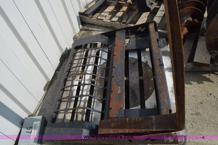 image for item L2572 Assorted skid steer attachments