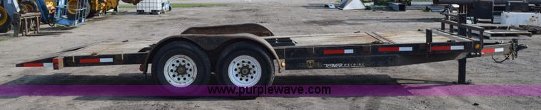 image for item L2576 2009 Tarnel equipment trailer