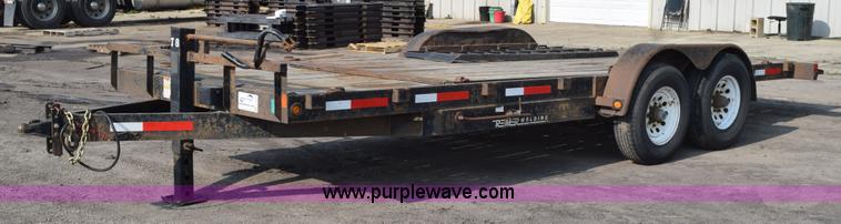 image for item L2576 2009 Tarnel equipment trailer