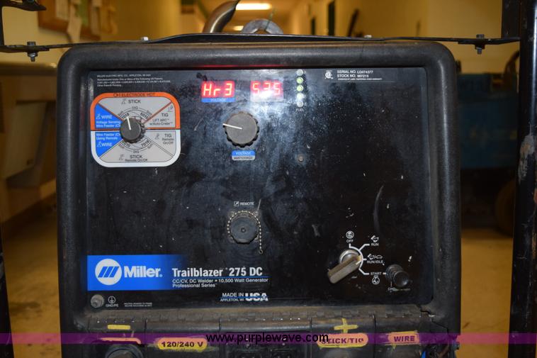 image for item L2642 Miller Trailblazer 275 DC welder