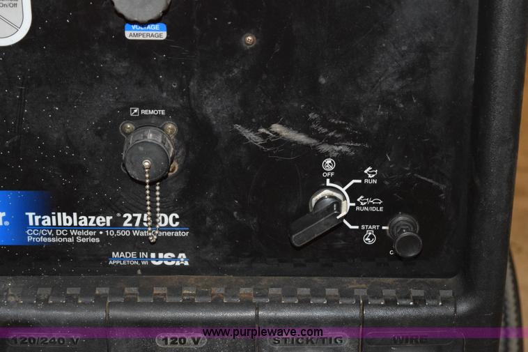 image for item L2644 Miller Trailblazer 275 DC welder