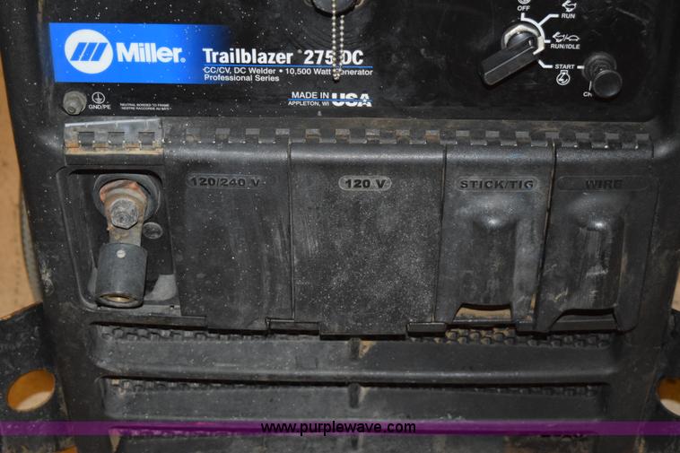 image for item L2644 Miller Trailblazer 275 DC welder