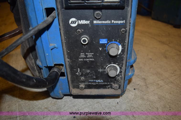 image for item L2648 Miller suitcase wire welder