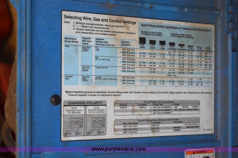 image for item L2648 Miller suitcase wire welder