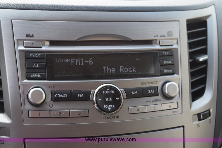 image for item L2656 2011 Subaru Outback