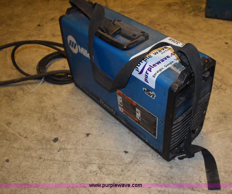 image for item L3268 Miller Dynasty 200 tig welder
