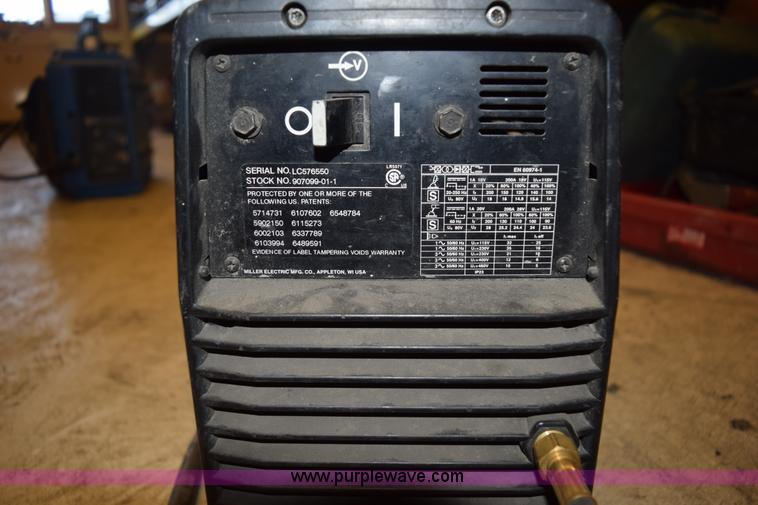 image for item L3268 Miller Dynasty 200 tig welder