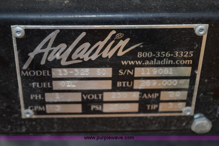 image for item L3325 Aaladin 13-325SC steam cleaner