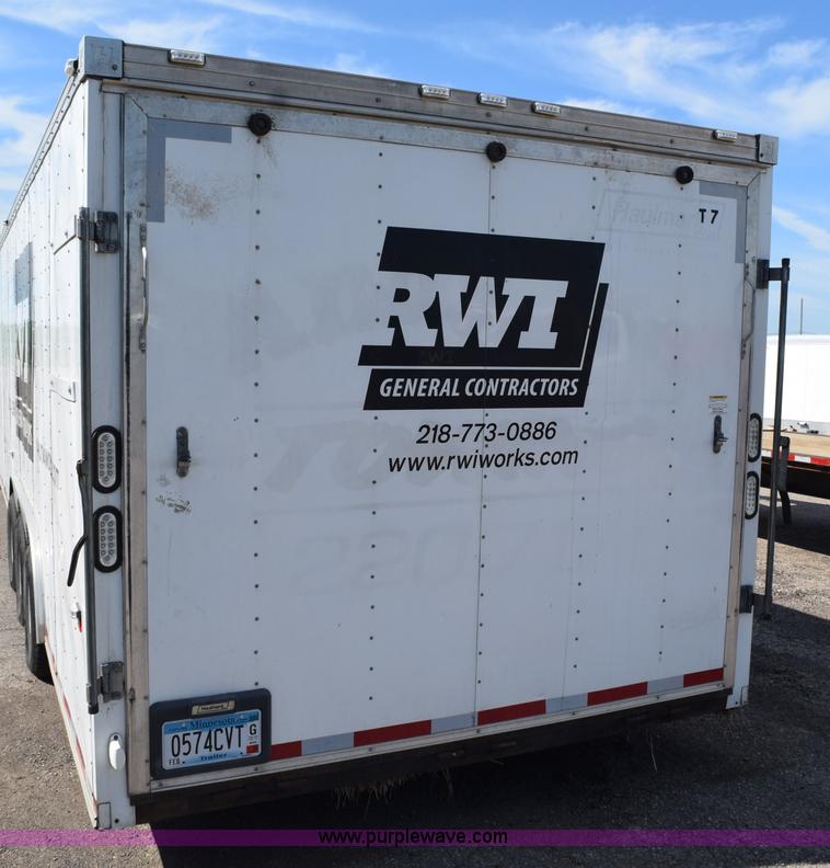 image for item L3343 2006 Haulmark RTG85X36WR3 enclosed cargo trailer
