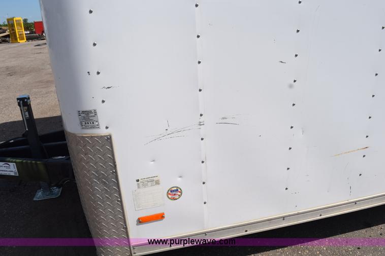 image for item L3344 2007 Pace enclosed cargo trailer