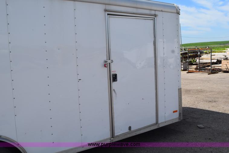 image for item L3344 2007 Pace enclosed cargo trailer