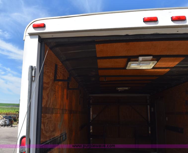 image for item L3344 2007 Pace enclosed cargo trailer