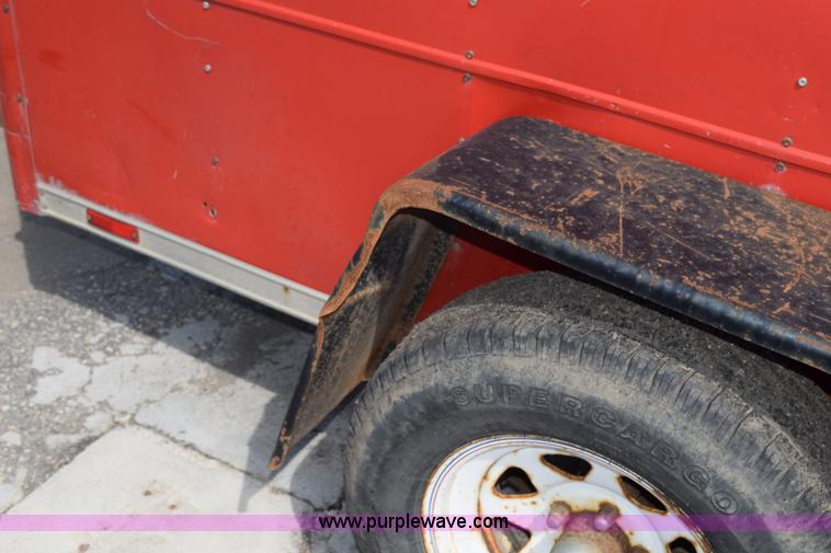 image for item L3345 1998 Wells Cargo enclosed cargo trailer
