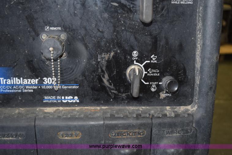 image for item L3352 Miller Trailblazer 302 welder/generator