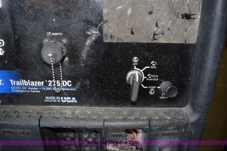 image for item L3354 Miller Trailblazer 275 welder/generator