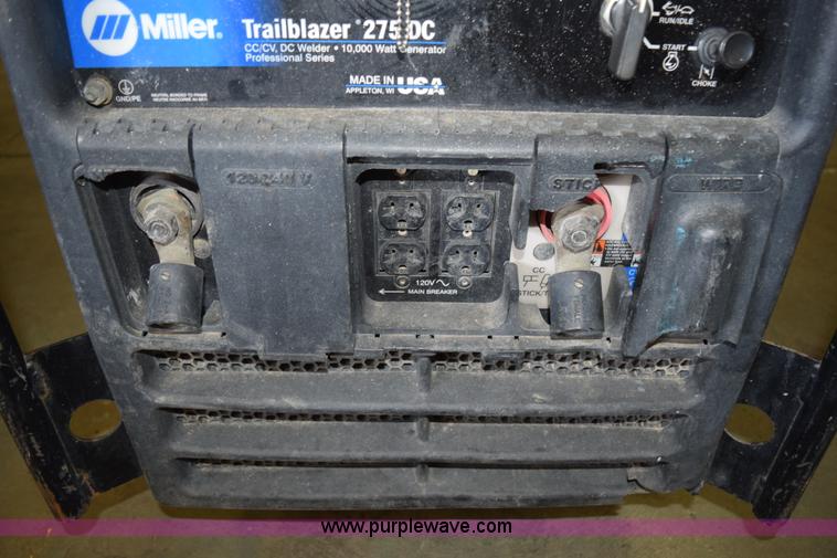 image for item L3354 Miller Trailblazer 275 welder/generator