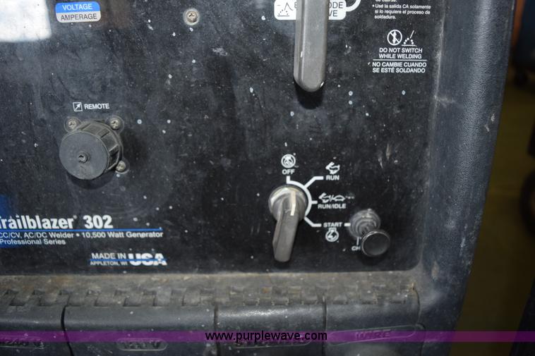 image for item L3355 Miller Trailblazer 302 welder/generator