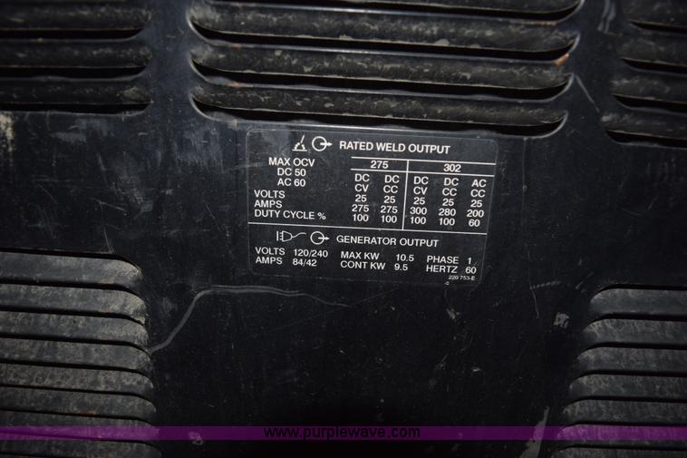 image for item L3355 Miller Trailblazer 302 welder/generator