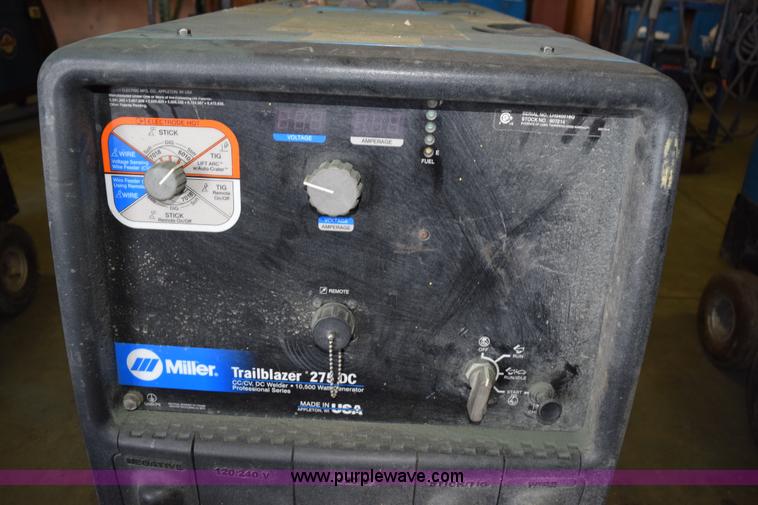 image for item L3356 Miller Trailblazer 275 welder/generator