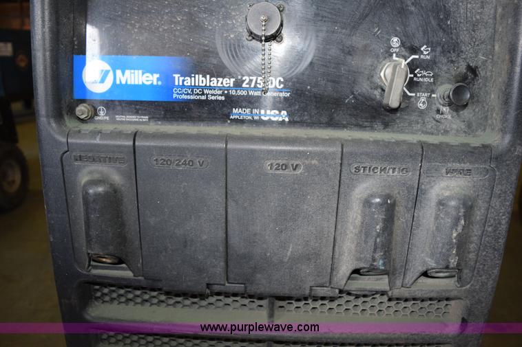 image for item L3356 Miller Trailblazer 275 welder/generator