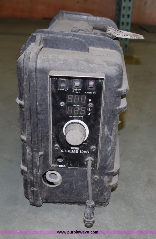image for item L3361 Miller X-treme 12VS suitcase wire welder