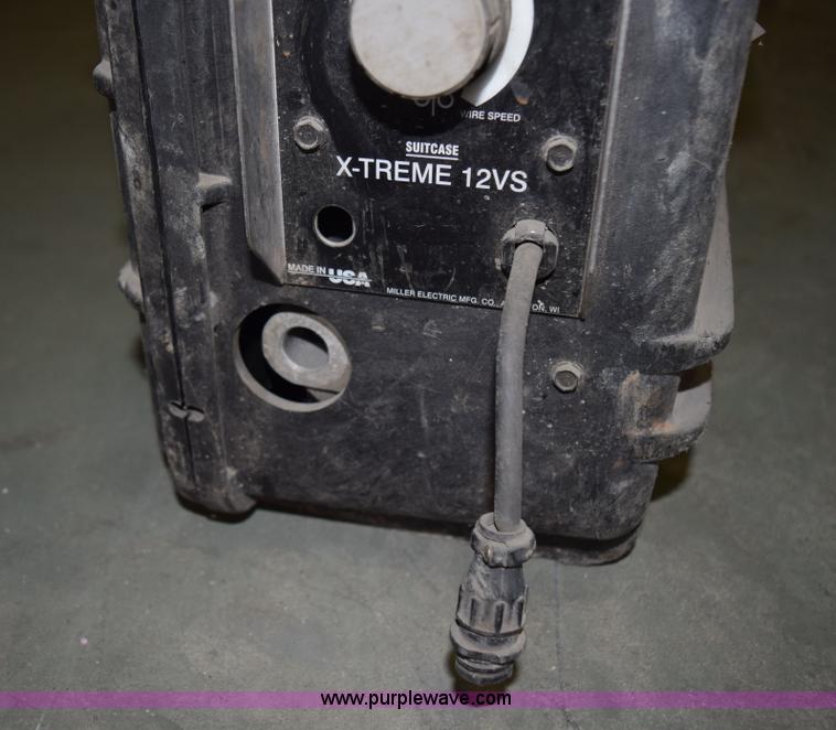 image for item L3361 Miller X-treme 12VS suitcase wire welder