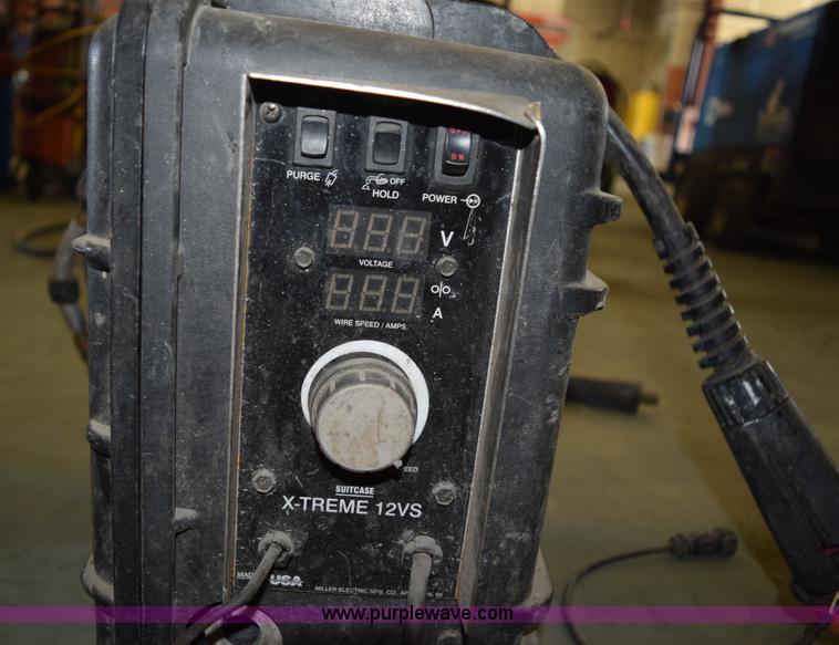 image for item L3377 Miller X-treme 12VS suitcase welder