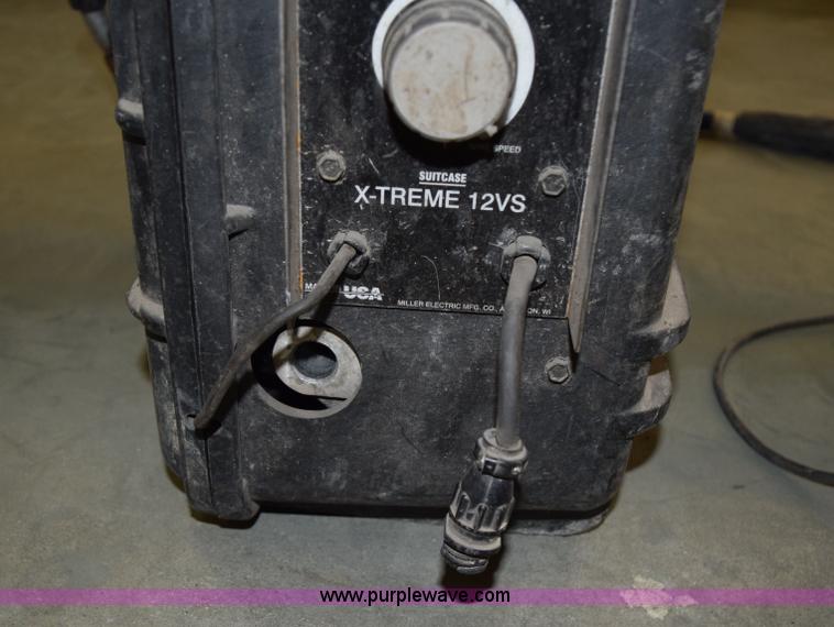 image for item L3377 Miller X-treme 12VS suitcase welder