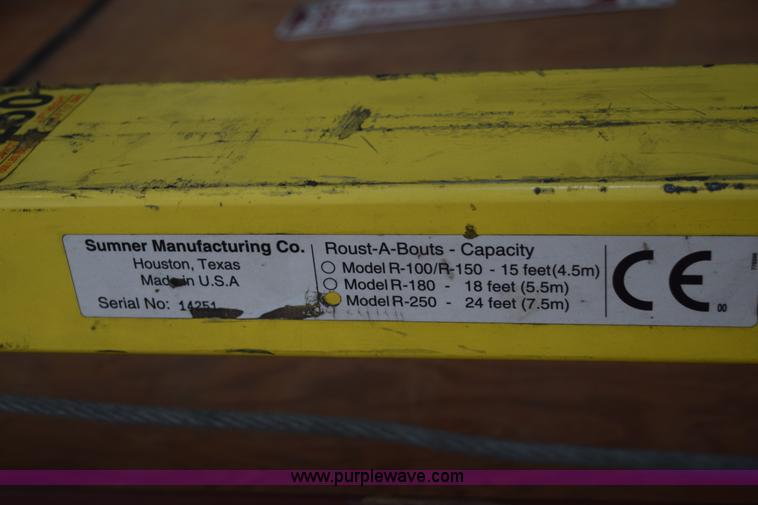 image for item L3394 Sumner R250 Roust-A-Bout