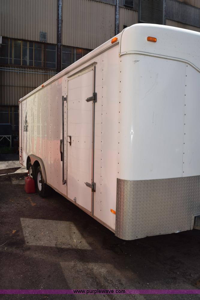 image for item L3429 2002 Haulmark enclosed cargo trailer