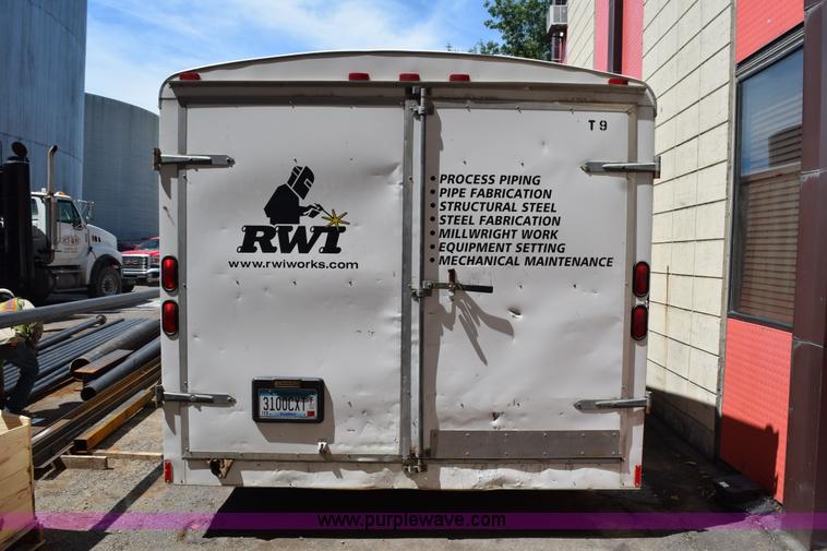 image for item L3429 2002 Haulmark enclosed cargo trailer