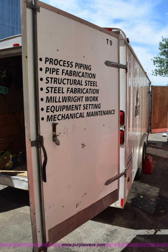 image for item L3429 2002 Haulmark enclosed cargo trailer