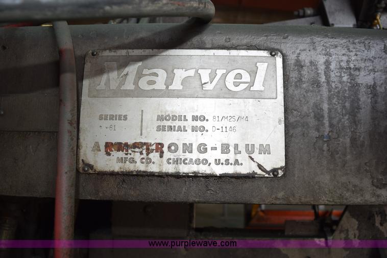 image for item L3452 Marvel band saw
