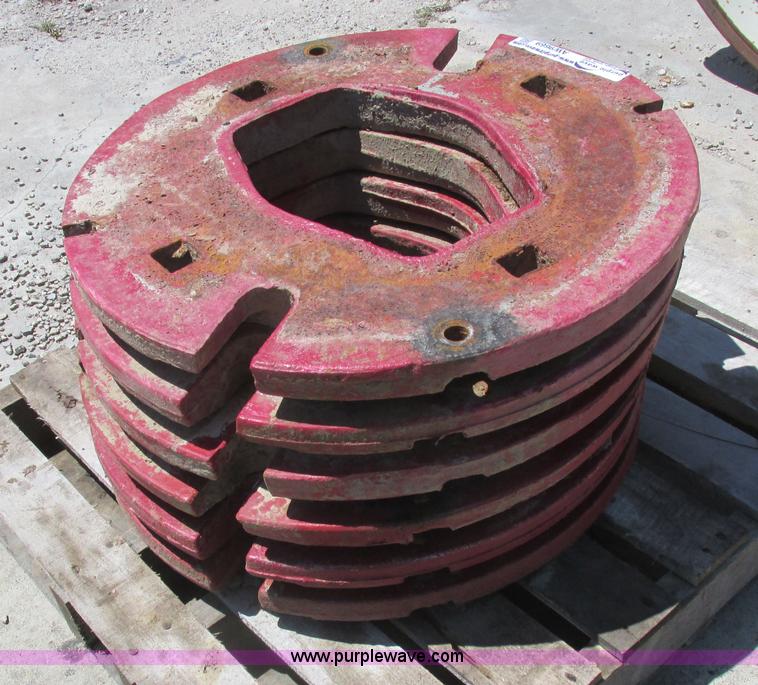 (6) International rear wheel weights in Moberly, MO Item AW9669 sold