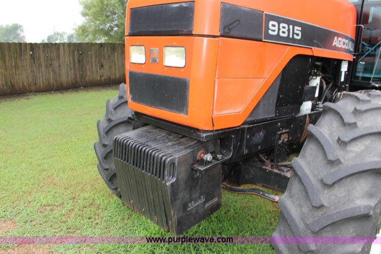 image for item F7959 AGCO Allis 9815 MFWD tractor
