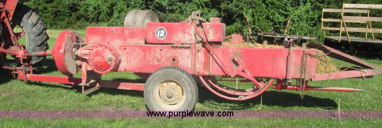 image for item H4543 1965 Massey-Ferguson 12 small square baler
