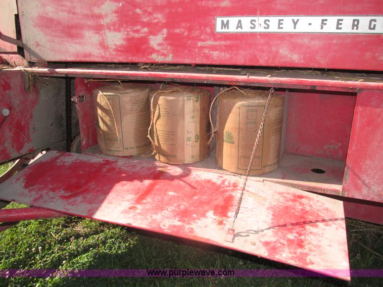 image for item H4543 1965 Massey-Ferguson 12 small square baler