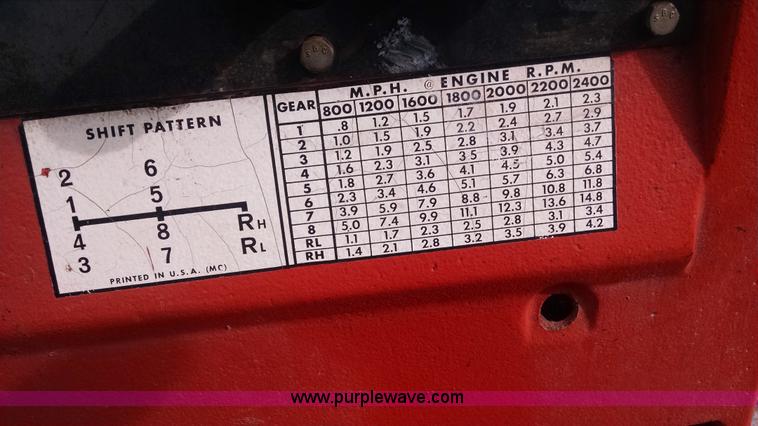 image for item I2798 Allis Chalmers 190XT tractor