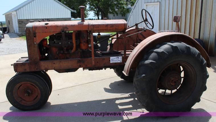 image for item J5864 1937 Allis Chalmers WC tractor