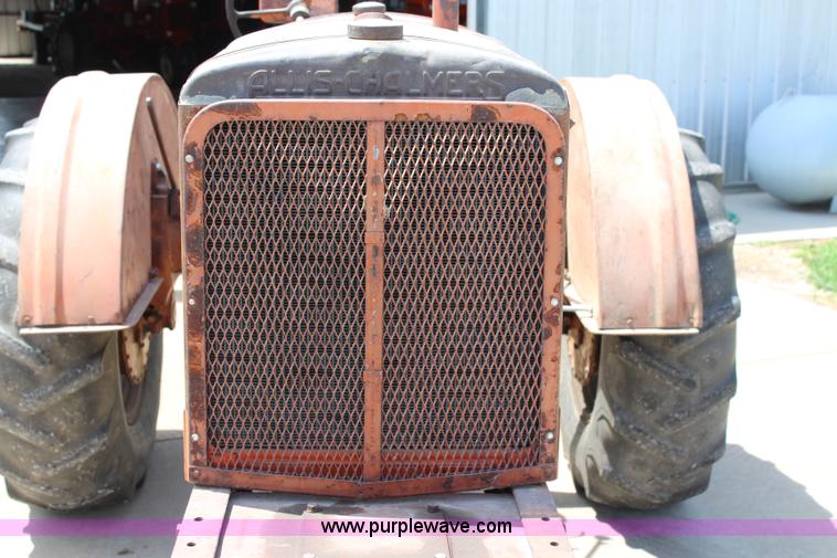 image for item J5864 1937 Allis Chalmers WC tractor