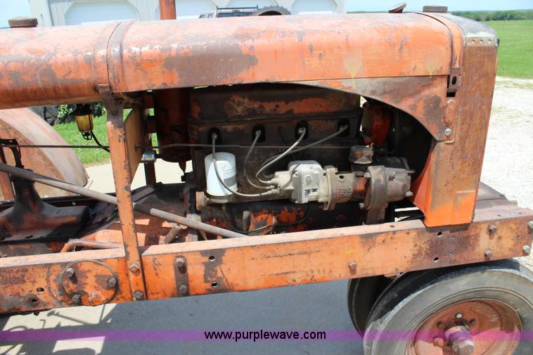 image for item J5864 1937 Allis Chalmers WC tractor