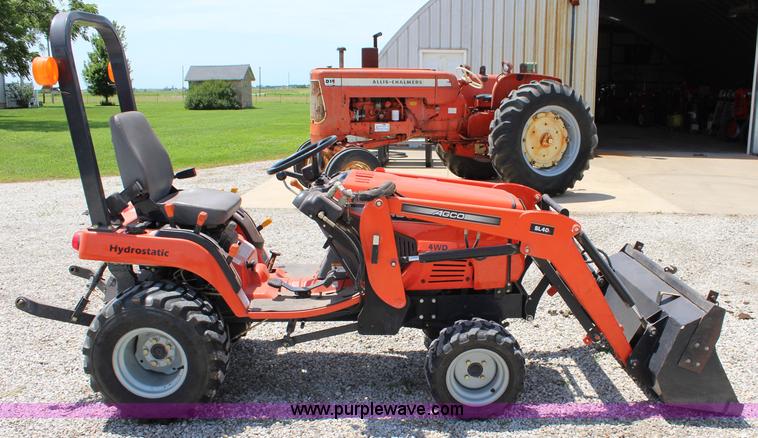 image for item J5871 2005 AGCO ST22A MFWD tractor