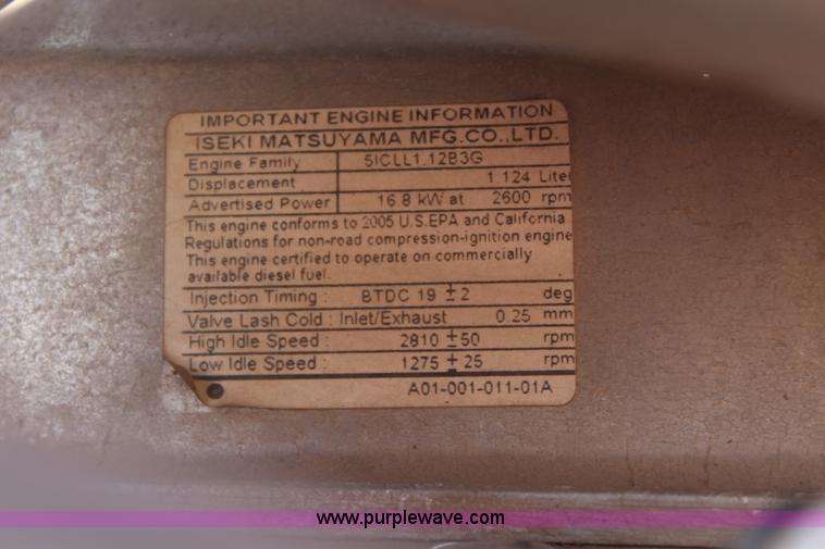 image for item J5871 2005 AGCO ST22A MFWD tractor