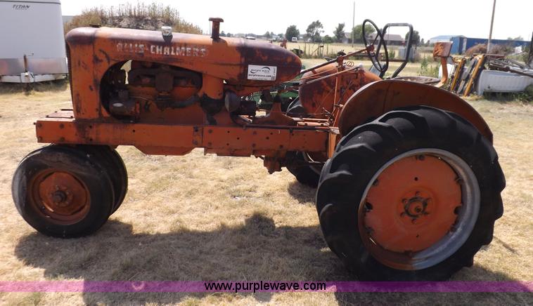 image for item J6947 Allis Chalmers WC tractor